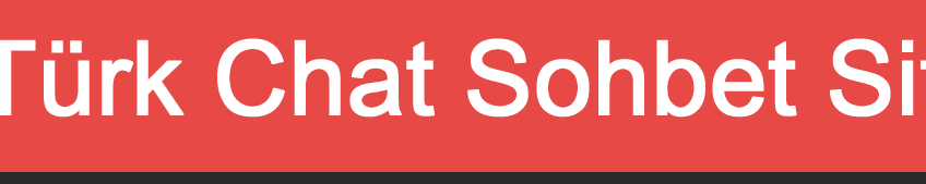 Türk Sohbet Odaları