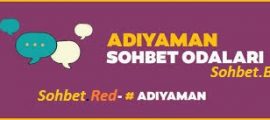 Adıyaman Bedava Sohbet