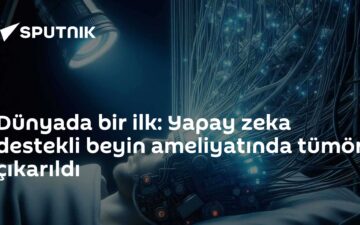 Yapay zeka destekli beyin ameliyatı