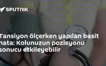 Tansiyon ölçümü