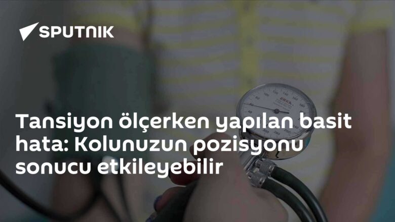 Tansiyon ölçümü